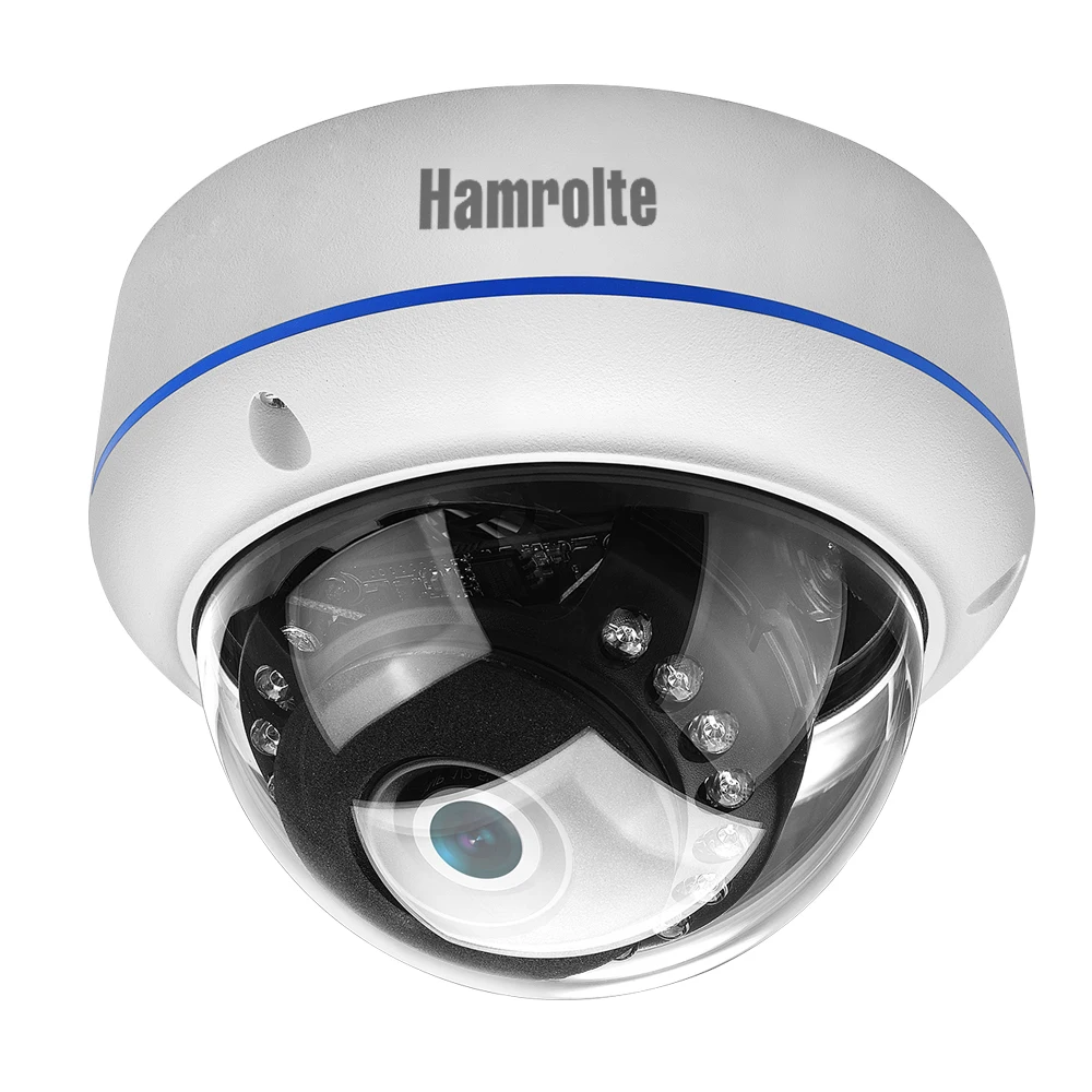 Hamrolte AHD камера 1080 P/720 P Высокое разрешение Антивандальная купольная водостойкая Крытая/наружная камера ночного видения камера