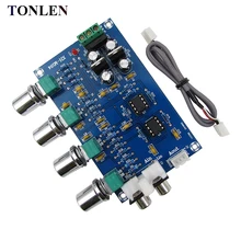 TONLEN NE5532 Preamp Pre Amplifier Audio Adjustment Plate Double AC12V HIFI Amplifier Preamplifier Volume Tone Control Board TONLEN NE5532 Preamp Pre Amplifier Audio Adjustment Plate Double AC12V HIFI Amplifier Preamplifier Volume Tone Control Board
