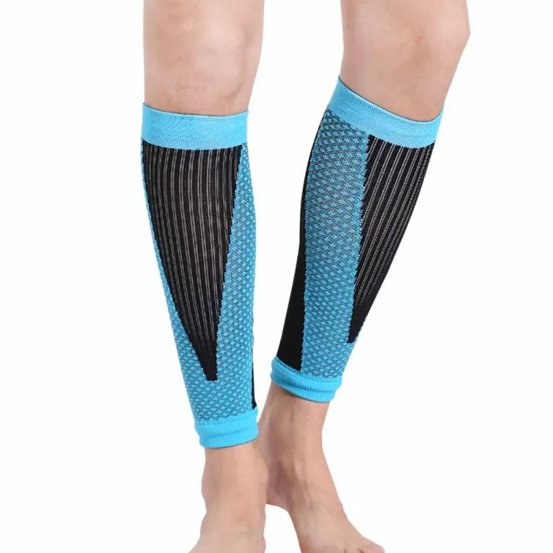 Unisex Athletics Compression Sleeves Calf Leg Men Wome Running Cycling Legwarmers Elbow Knee Pads Protection Sports Safety ST