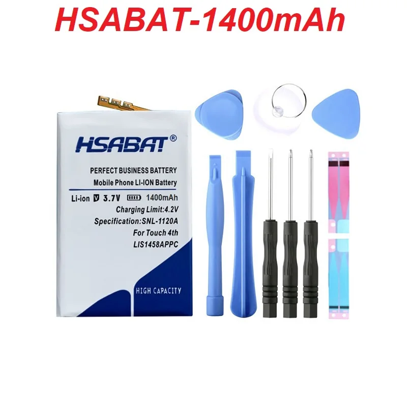 

2019 Top Brand 100% New 1400mAh for iPod Touch 4th Generation 4 4g touch 4 LIS1458APPC Battery in stock