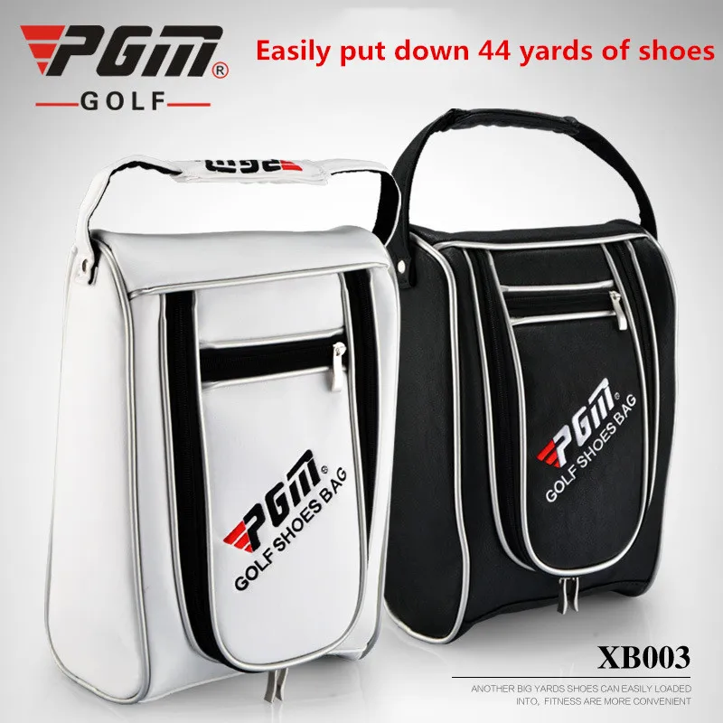 

PGM high quality Lightweight portable durable golf shoes bag men women leisure PU bag waterproof outdoor sports Golf shoes bag