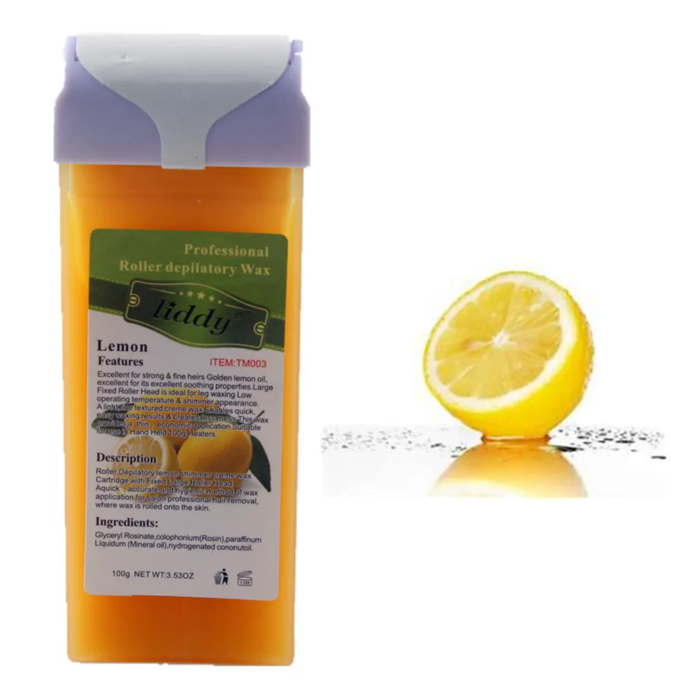 

Depilatory Wax Cartridge 2017 lemon On Hot Depilatory Wax Cartridge Heater Waxing Hair Removal Remove july12