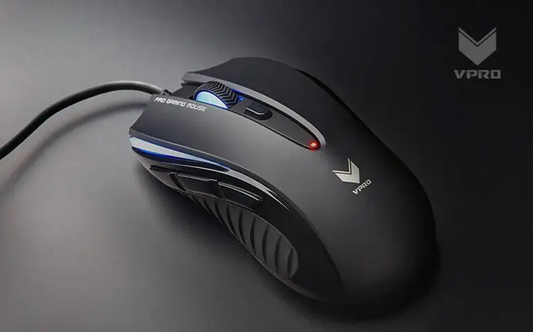 V300C BLACK Rapoo V300/V300C 2,4 ГГц USB оптическая игровая беспроводная мышь для настольного ноутбука Компьютерные мыши - Цвет: V300C BLACK