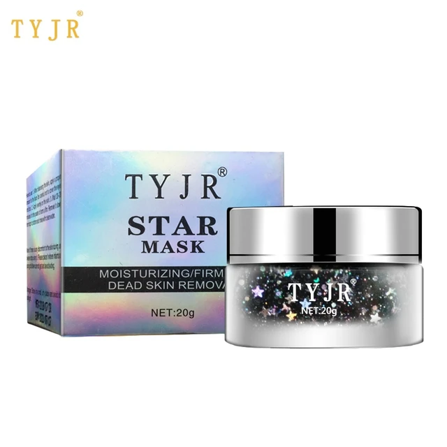 Glitter Star Facial Mask Moisturizing Cleaning Pores Skin Firming