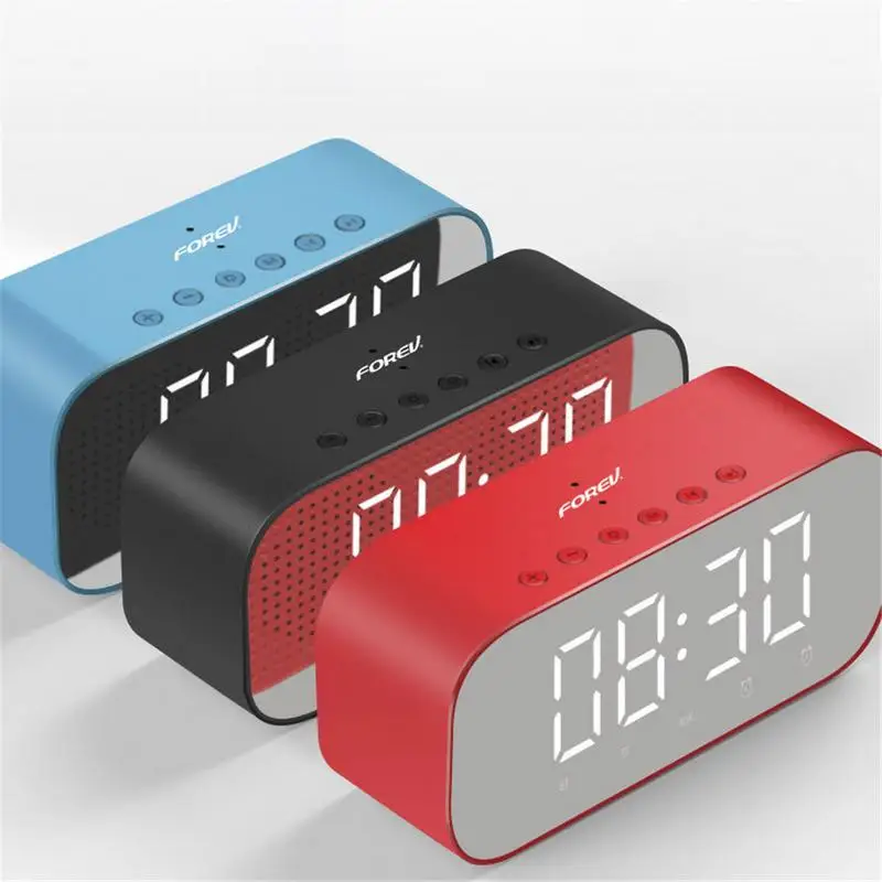 FV S5 Часы Bluetooth динамик с дисплеем Дисплей температуры и будильник