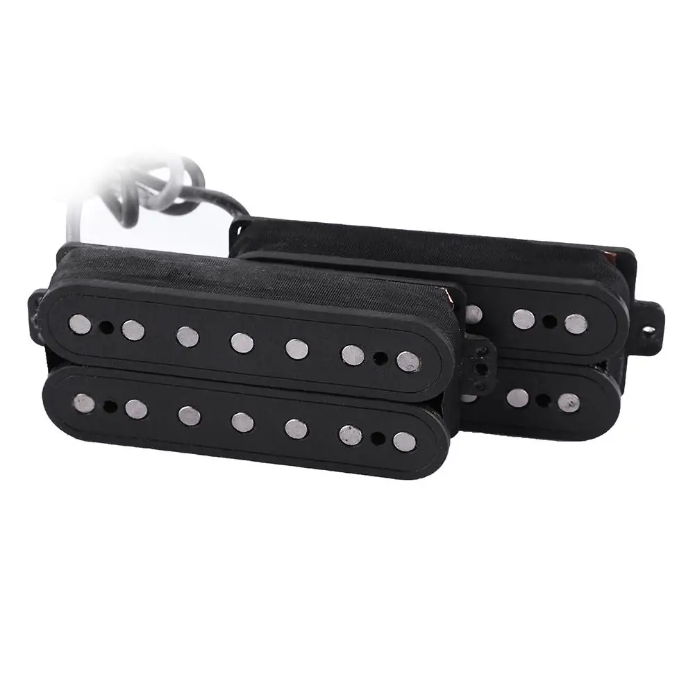 Электрическая гитара Seven String электрическая гитара двойной комплект звукоснимателей спиральный аксессуары лучший подарок для друзей детей