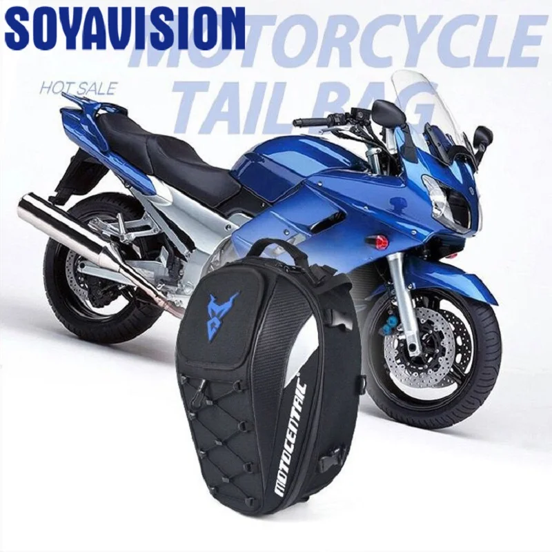 

New Motocentric Racing Bags Motorcycle Racing Bags Knight Bag Cycling Rear Seat Bags Motorbike Backpack