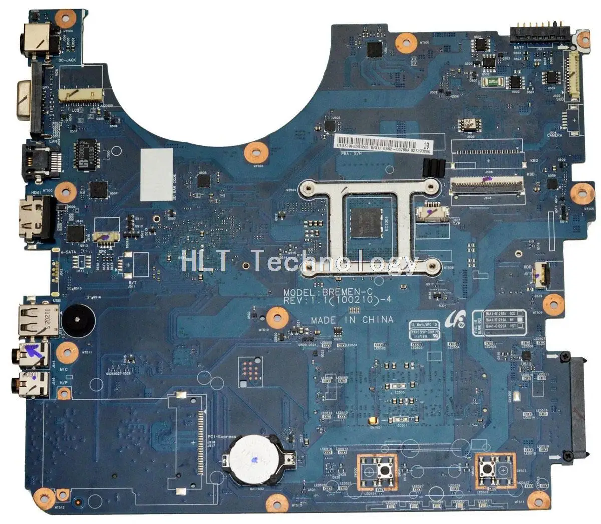 Для samsung R540 NP-R540 Материнская плата ноутбука BA92-06785A HM55 DDR3 Встроенная видеокарта 100% полностью протестирована