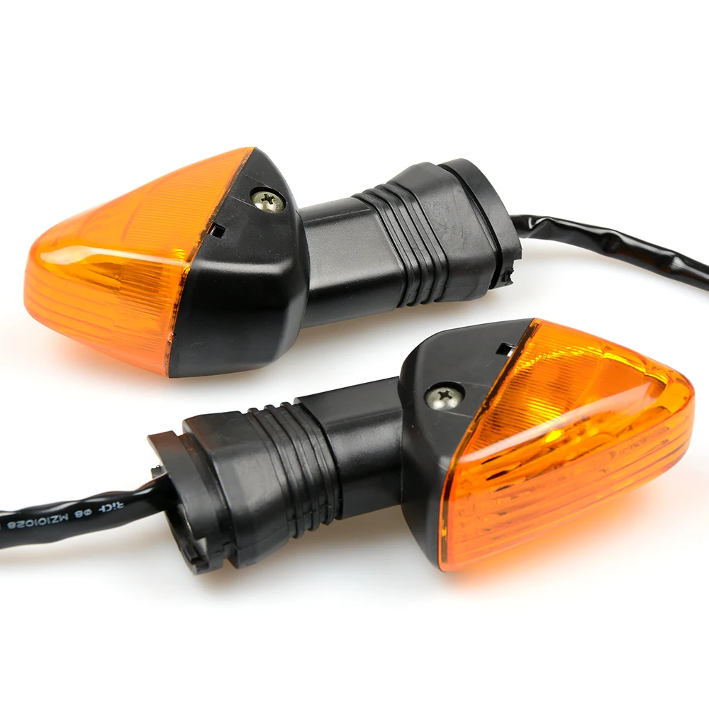 

Motorcycle Turn Signal Light Flexible 12 LED Turn Signals Indicators Blinkers Flashers For kawasaki z750 z1000 2010 - 2016