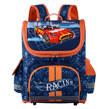 

New Arrivel Backpack School Bag Orthopedic Children School Bag Cars School Backpack Mochila Infantil For Girls Boys
