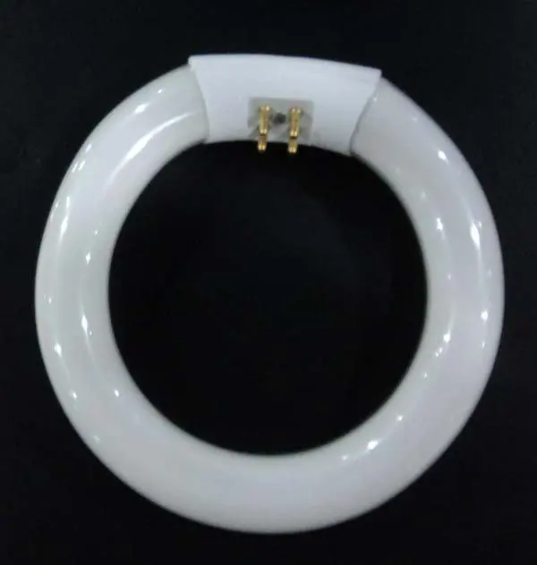 Baratos Anillo compatible tubos FCL 9EX N Lámpara lupa microscopio anillo lámpara 220 V 9 W envío libre