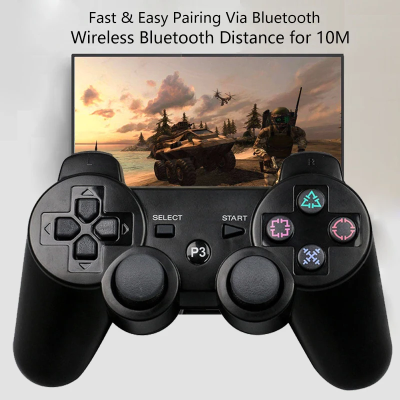 

Bluetooth Controller For SONY PS3 Gamepad For Play Station 3 Wireless Joystick For Sony Playstation 3 PS3 Controller