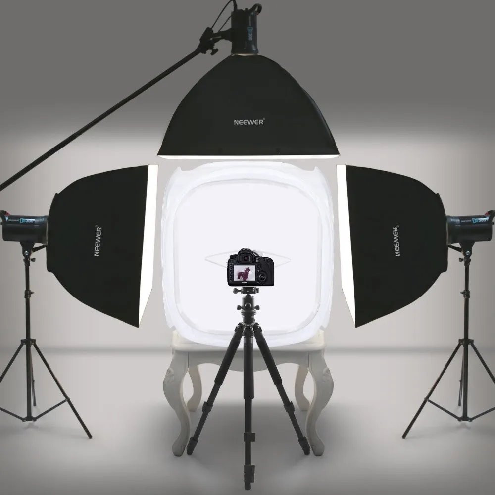 32x32 дюйма/80 см x 80 см фотостудия стрельба палатка светильник Диффузия софтбокс комплект с 4 цветами фоны для фотографии