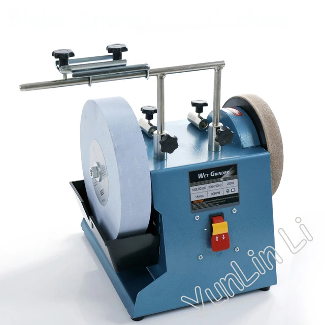 10 Inch Water cooled Grinder Blabe Sharpening Machine 220 Mesh