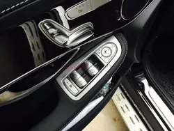 Matt ABS пластик хром fit левым подкладке двери подлокотника отделкой 4 шт. для Mercedes Benz GLC класса x205 2015-2016