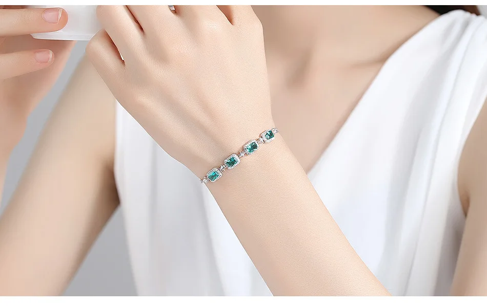 

New high quality fashion S925 silver bracelet for couples gift LSG01