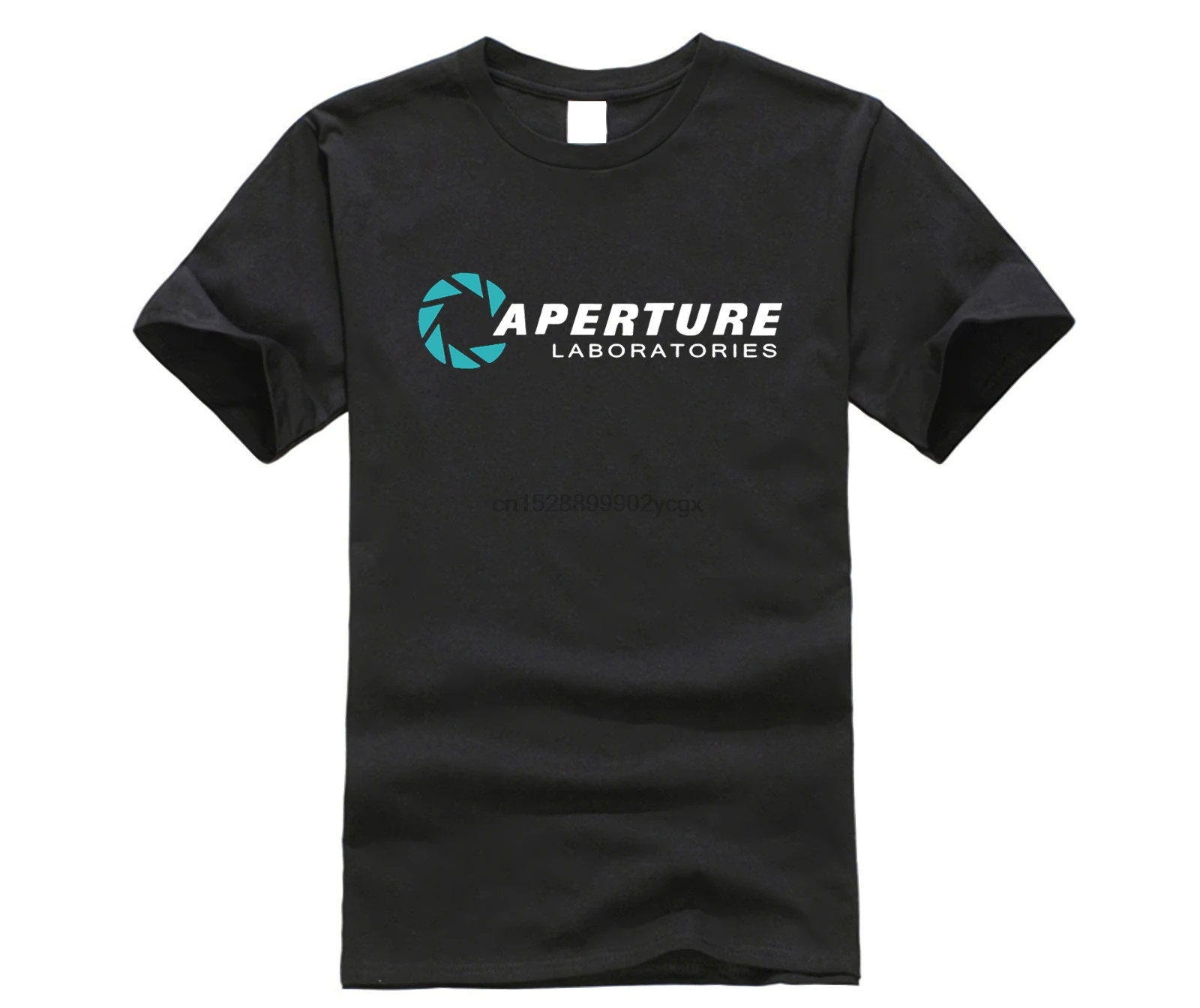 Portal 2 Aperture Laboratories Мужская футболка с логотипом видеоигры вентилятор одежда
