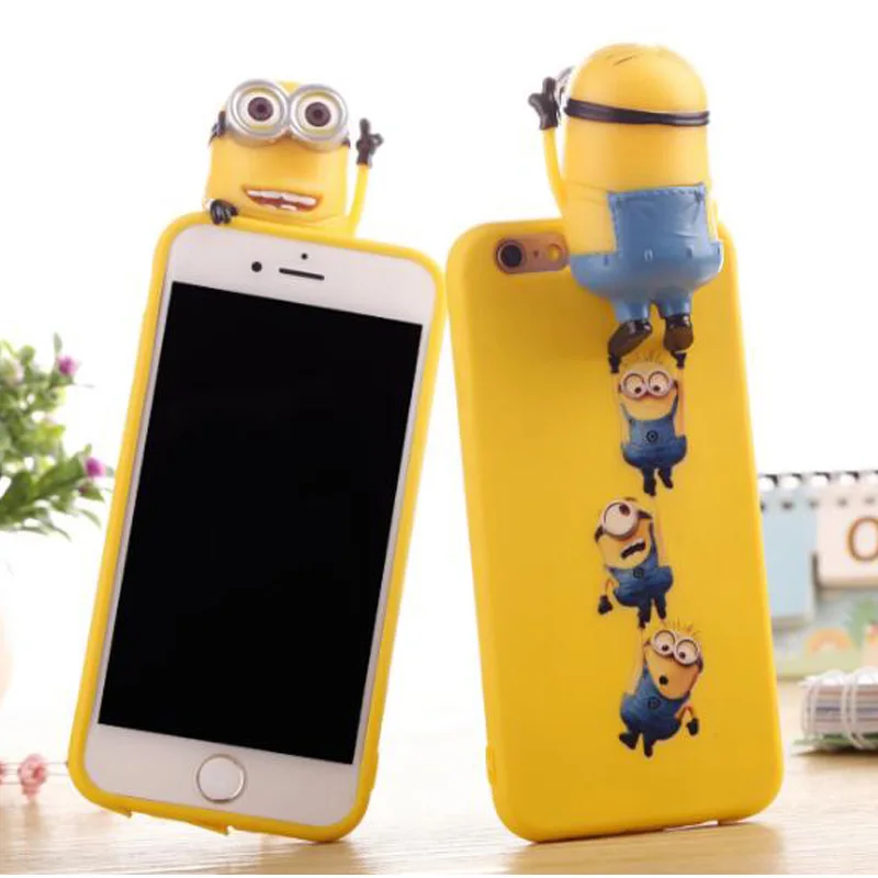 coque iphone 6 minion 3d