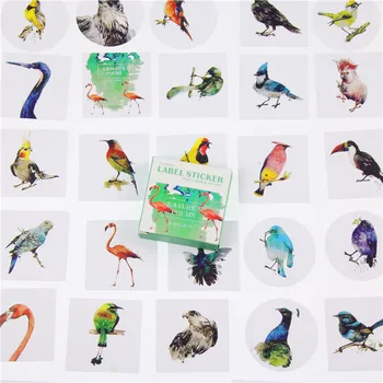 

40 Pcs/box Nature Poetry Mini Paper Sticker Decoration Decal Diy Album Scrapbooking Seal Sticker Kawaii Stationery Gift