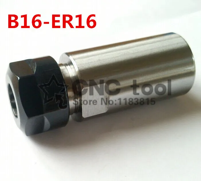 B16-ER11/ER16/ER20/ER25/ER32 ER цанговый инструмент держатель ER сверлильный патрон, удлинитель вала двигателя вместо прецизионного сверлильного патрона