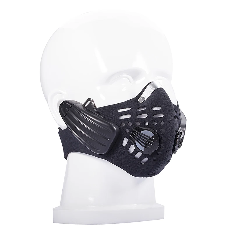 Wireless Rechargeable Smart BT4.0 Headphone Mask Haze Dust Resistant Music Bone Conduction Headphone Anti-pollution Sports Mask