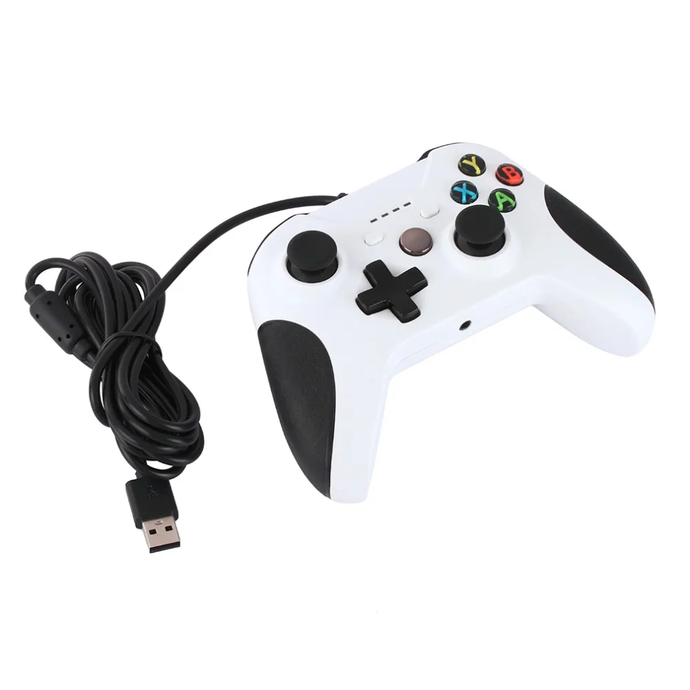 USB Wired Gamepad Remote Controller For XBOX One Slim S Controller White Joystick for XBOX One