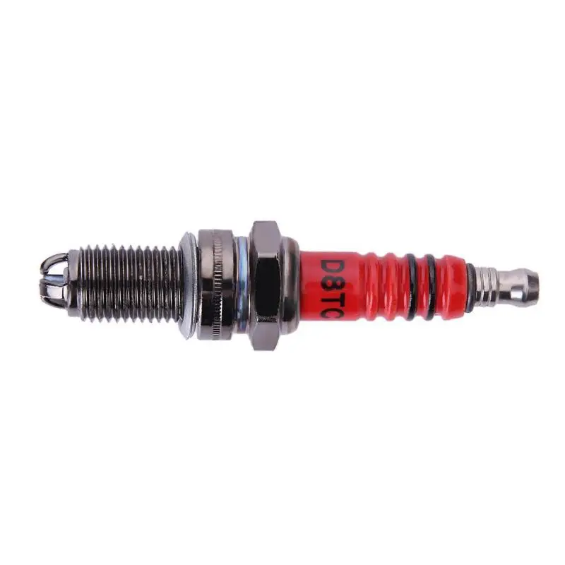 

D8TC High Performance Spark Plug 3-Electrode Motorcycle Spark Plug for Honda Yamaha Ignition System Part Tools