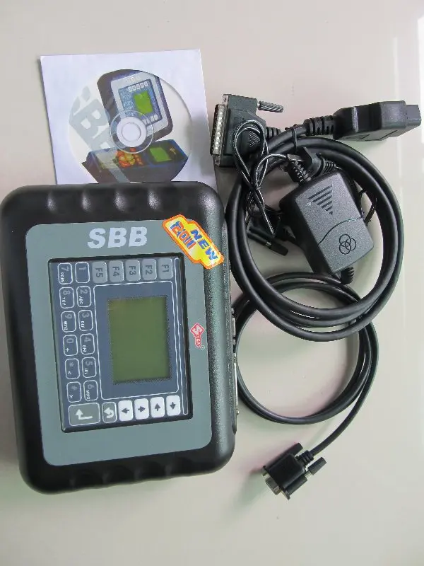 Программатор ключей sbb с кабелем obd2 программатор транспондера silca v46.02