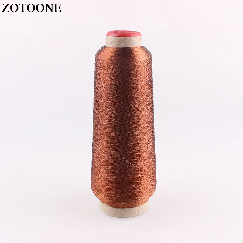 ZOTOONE 3500M/Roll DMC Brown Fabric For Sewing Thread Supplies