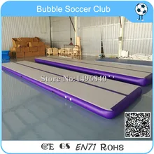 И насос 12x2x0,2 м надувные гимнастические маты, надувная воздушная дорожка для тренажерного зала, надувная дорожка на продажу