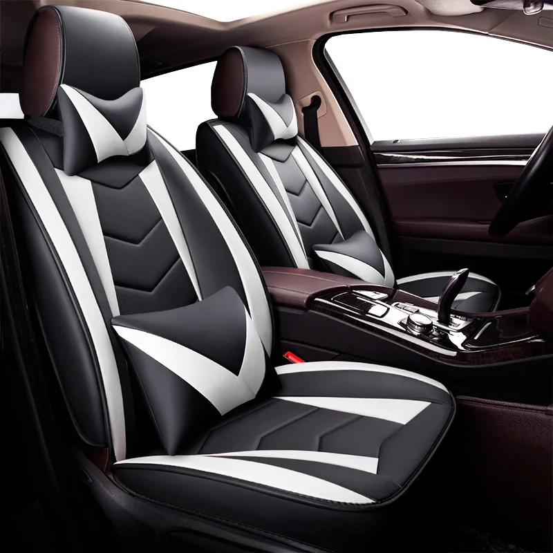 New Universal PU Leather car seat covers For Toyota prius 20 30 rav 4 rav4 camry 40 50 corolla verso of 2010 2009 2008 2007