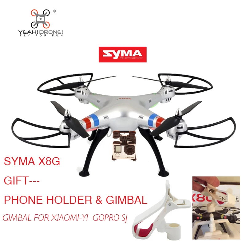 Original Syma X8G font b Drone b font WITHOUT Camera Battery Transimitter 2 4G 6 Axis