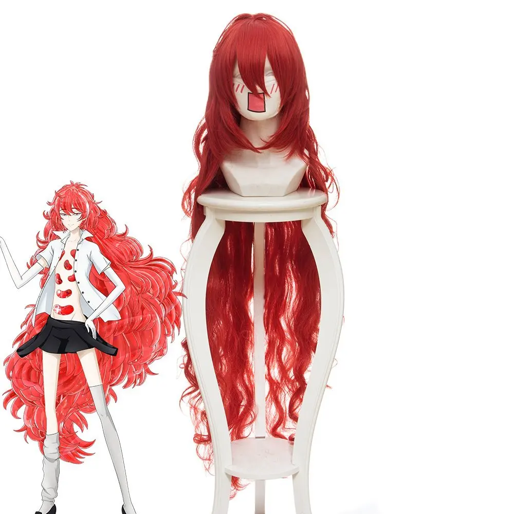 Padparadscha Косплэй земля светлой волосы длинные красные Головные уборы Houseki не Kuni |
