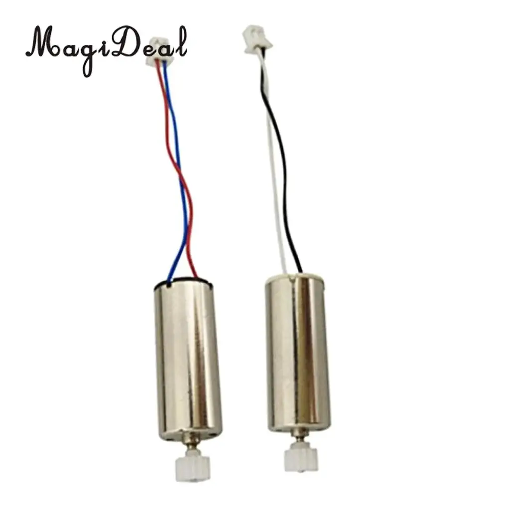 MagiDeal Good Quality 2Pcs Metal CW CCW Copper Teeth Motor Electrical Machine for MJX X600 RC Drone Quadcopter Parts