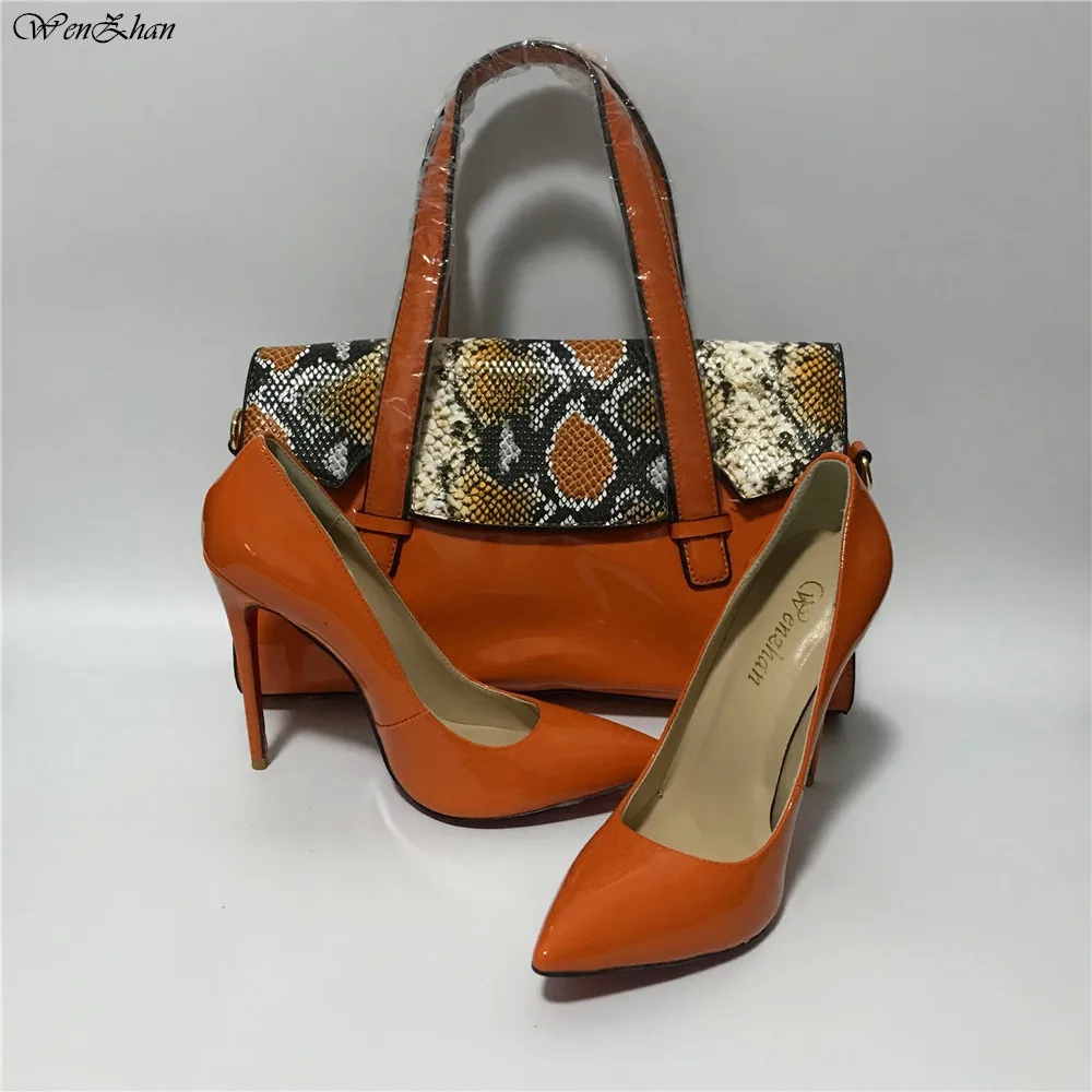 ladies orange heels
