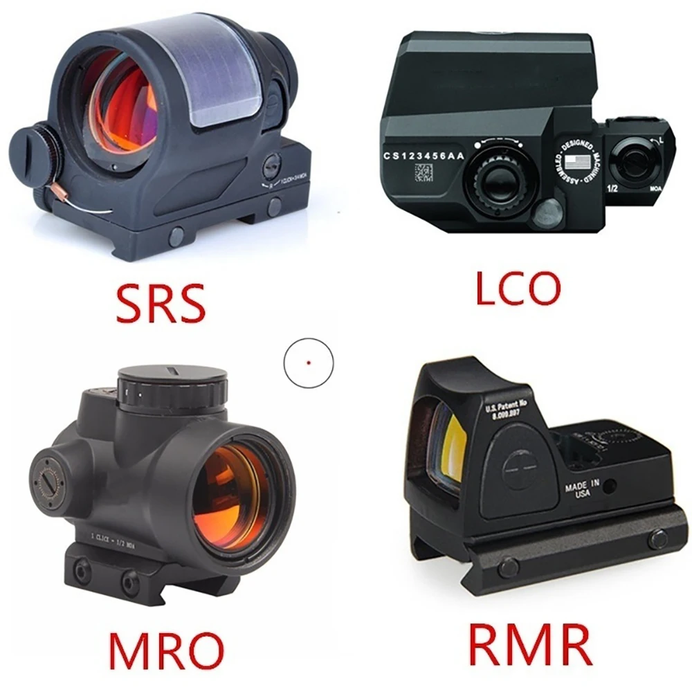 LCO/MRO/RMR/SRS Red Dot голографический прицел | Спорт и развлечения