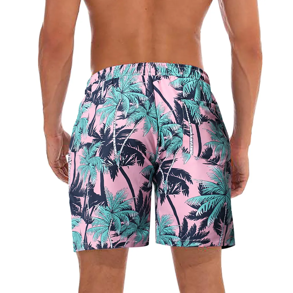 Мужские шорты, летние, с цветочным принтом, в стиле хип-хоп, пляжные шорты, мужские пляжные шорты, купальный костюм, бренд Bermuda, повседневные, Apr16