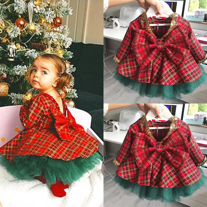 infant girl christmas dress