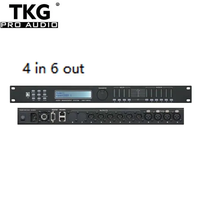 TKG 4 в 6 out MK-4600 сценический динамик профессиональный караоке КТВ аудио цифровой