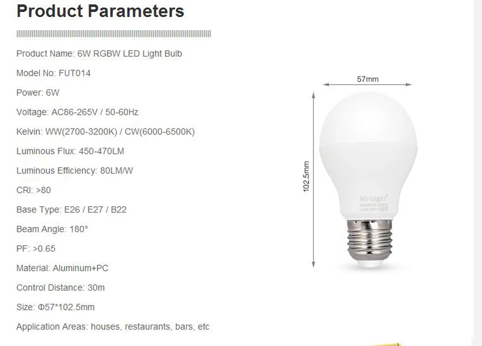 Mi. light 2,4G 4 W 5 W 6 W 9 W 12 W светодиодные лампы, GU10 E27 светодиодные лампы Смарт CCT RGBW RGBWW RGB + CCT светодиодные фонари Беспроводной Смарт Wi-Fi пульт