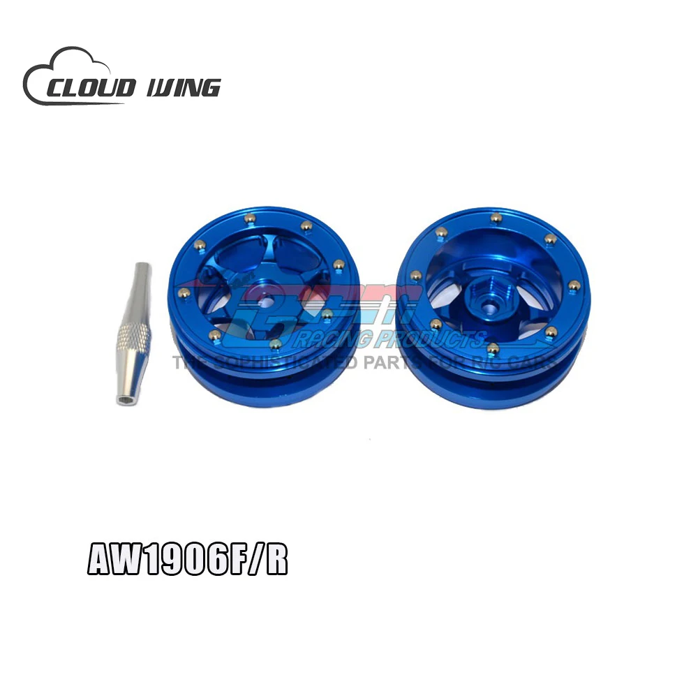 

TRX4 Aluminum Alloy 1.9 Inch Wheel Hub 12MM Combiner For RC Model Car Original Upgrade Spare Parts AW1906F/R