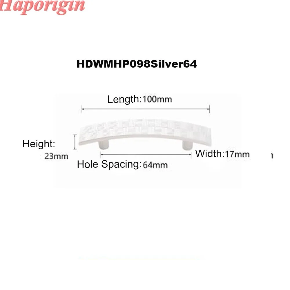 Furniture Cabinet Darwer Handles Size Silver 64