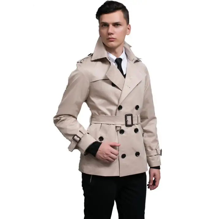 Trench coat short mens Clearance