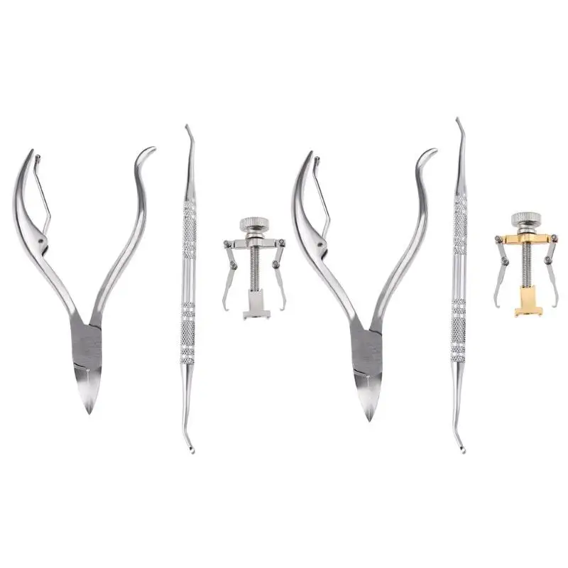 

3pcs/set Ingrown Toenail Fixer Recover Embed Toenail Correction Lifter Ingrown Toe Nail Corrector Pedicure Foot Care Tool