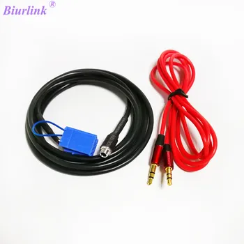 

Biurlink Car Audio Interface Mini ISO 8Pin Aux Cable Adapter AUX Input For Benz Smart 450