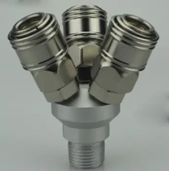 

1/2" BSP Male 3 Way Pneumatic Air Quick Release Self-Locking Socket C Type