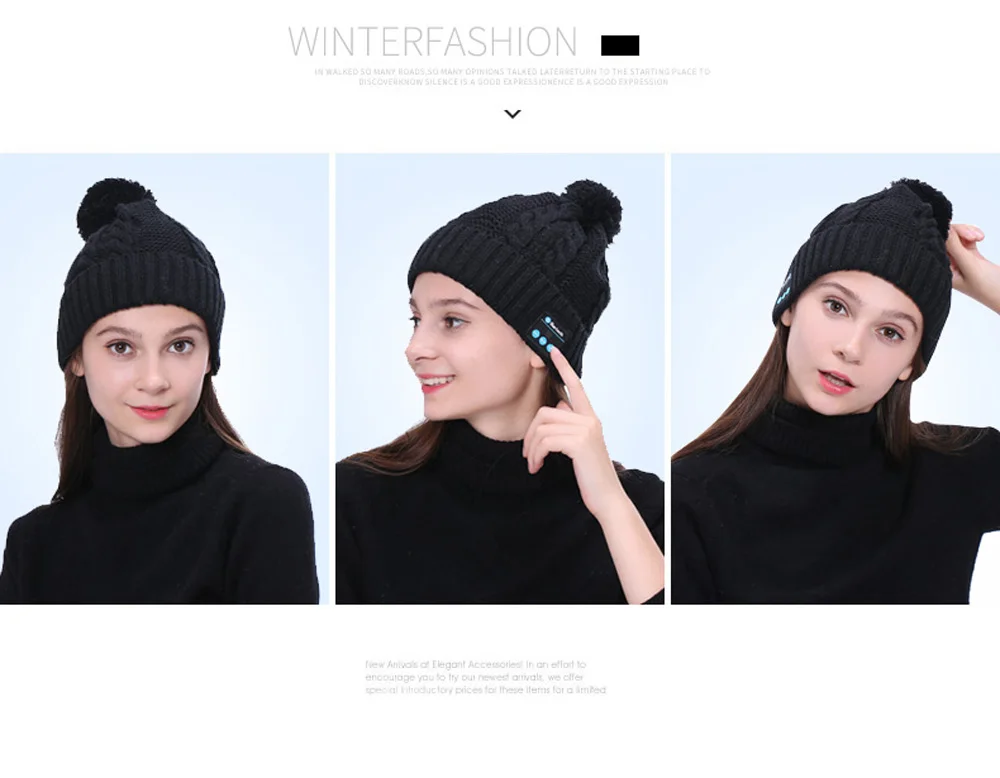 Bluetooth Headset Cap-16