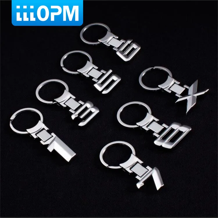 

Zinc Alloy Key Chain Keychain Car Emblem Keychain Key Rings Emblem For BMW 1 Series 3 Series 5 Series 6 7 8 X Series Car Stylin
