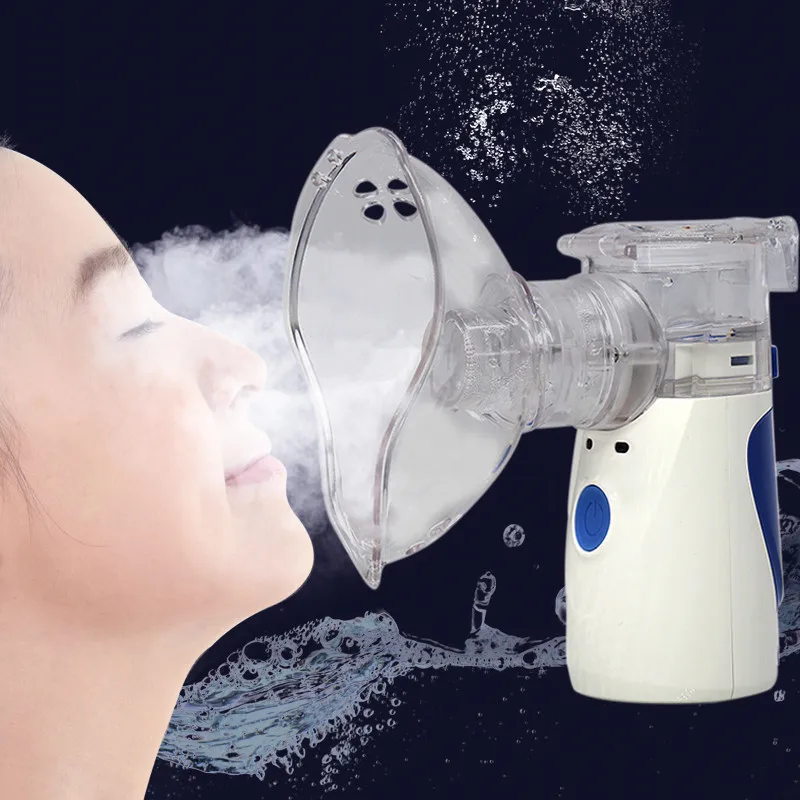 

Ultrasonic Nebulizer Portable Updated Home Inhalers Mist Discharge Asthma Inhaler Mini Automizer Operated Nebulizer for Asthma