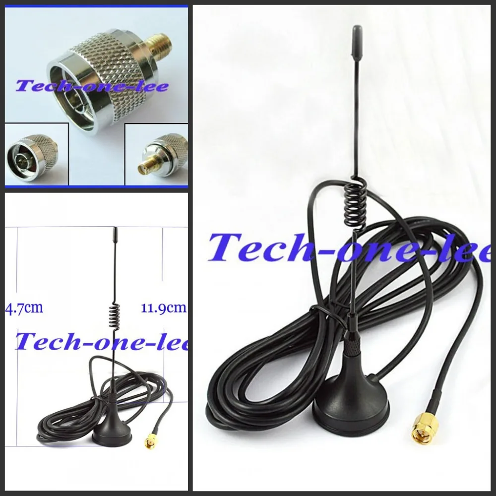 Magnetic Base SMA Male GSM GPRS Magnetic Antenna 7dBi 900//1800MHz 3m Cable US